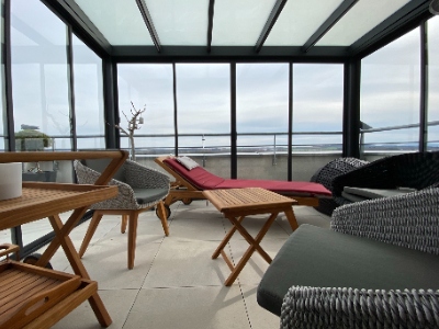 BIOKLIMATICKÁ PERGOLA BIOGLASS - Hliníkové pergoly